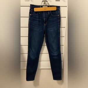 Madewell 💫 10” high riser skinny skinny jeans, size 28